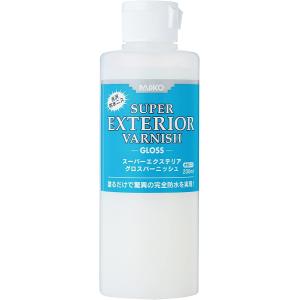 スーパーエクステリアバーニッシュ グロス 303226 パジコ PADICO 下塗り 仕上げ液 水性ニス 防水｜gchusen