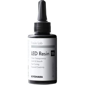LED レジン液 100g RLR100 レジン 液 KIYOHARA 清原 キヨハラ レジンラボ レジン 透明 クリア 手芸 裁縫 樹脂｜gchusen