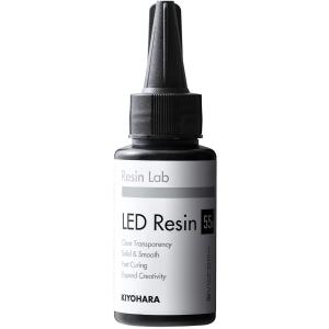 LED レジン液 55g RLR55 レジン 液 KIYOHARA 清原 キヨハラ レジンラボ レジン 透明 クリア 手芸 裁縫 樹脂｜gchusen