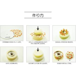 カバードボタン 18mm 清原 サンコッコー ...の詳細画像4