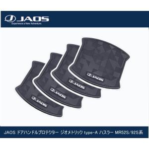 JAOS（ジャオス） ドアハンドルプロテクター カーボン調 type-A LX 22+