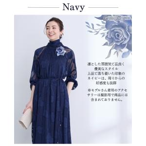 結婚式 ドレス 50代 親族 叔母 フォーマル...の詳細画像3