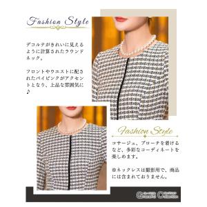 結婚式ドレス 50代 叔母 女性 親族 フォー...の詳細画像5