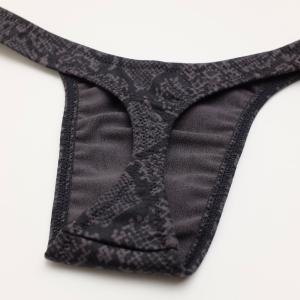 ユニセックス ショーツ 爬虫類柄 蛇柄 Tバッ...の詳細画像3