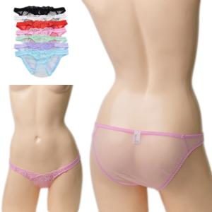 スケスケ シースルー&レース ショーツ パンティ...の商品画像