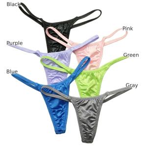 脇細 ミニ Tバック ショーツ パンティ セク...の詳細画像1