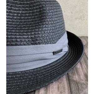 4サイズ展開 帽子 ストロー ハット 中折れ ...の詳細画像3