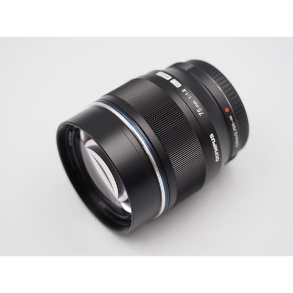 【中古品】 OLYMPUS M.ZUIKO DIGITAL ED 75mm F1.8 [ブラック] ...