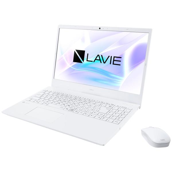 新品 NEC LAVIE N15 N1555/CAW PC-N1555CAW [パールホワイト] ノ...