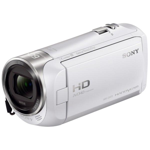 展示品 SONY HDR-CX470 (W) [ホワイト]ビデオカメラ ソニー