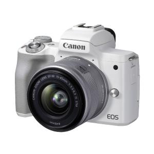 展示品 Canon EOS Kiss M2 ダブルズームキット [ホワイト] キヤノン｜gcs-net