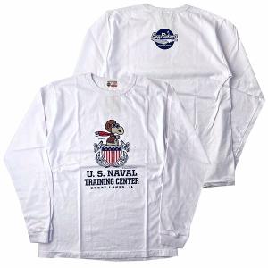 BUZZ RICKSON'S バズリクソンズ 長袖 Tシャツ FIGHTING SQ. プリント