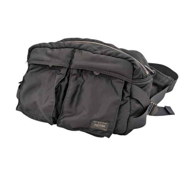 PORTER ポーター TANKER タンカー Waist Bag ウエストバッグ  ブラック系  ...
