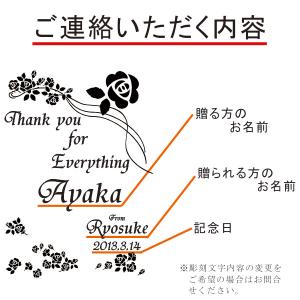 送料無料 名前入り 感謝 ボトル フランス産 ...の詳細画像2