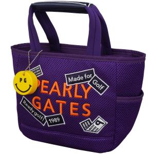 パーリーゲイツ PEARLY GATES ステッカー柄ワッペン カートバッグ
