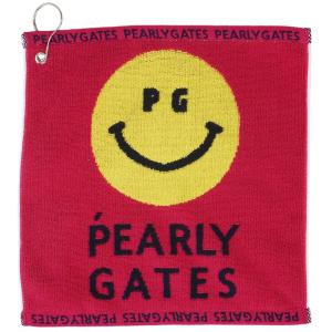 パーリーゲイツ PEARLY GATES ニコ＆ロゴ フック付きタオル ゴルフ用品 メンズ レディース
