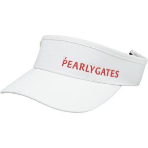パーリーゲイツ PEARLY GATES メゾンロゴ サンバイザー