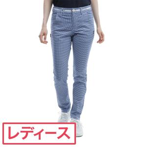 パーリーゲイツ PEARLY GATES プラスクール ビッグ千鳥柄 ストレッチ