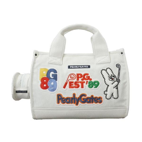 パーリーゲイツ PEARLY GATES ロゴワッペンカートバッグ