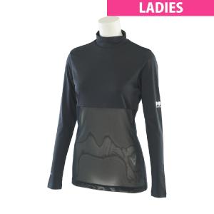 パーリーゲイツ PEARLY GATES パワーネット×ベア天竺 ハイネック長袖インナーシャツ レディス