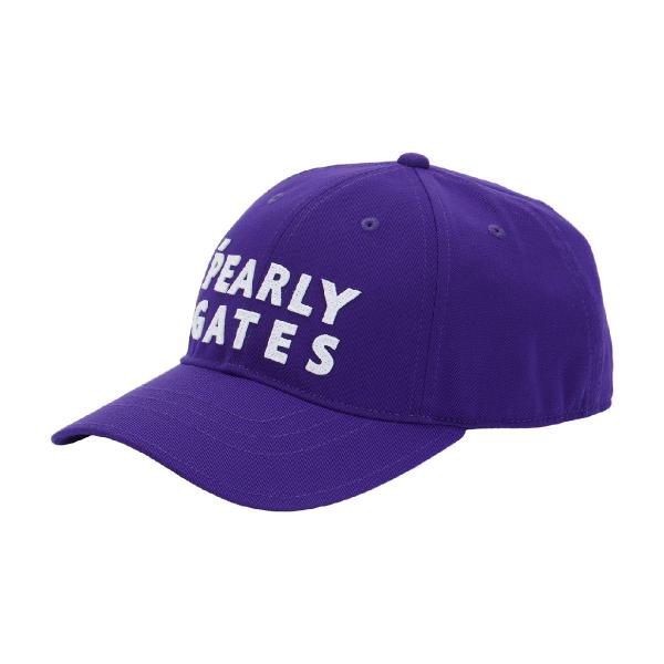 パーリーゲイツ PEARLY GATES ステッチロゴリサイクルツイルキャップ