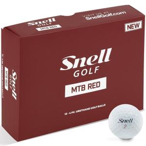 スネルゴルフ Snell GOLF MTB RED ボール｜gdoshop