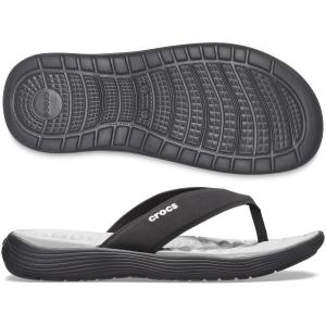 クロックス サンダル メンズ リバイバ フリップ 205715-060 ビーチサンダル ブラック 黒
