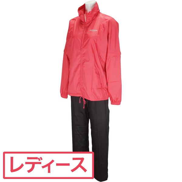 ブリヂストン BRIDGESTONE GOLF 2WAYレインウェア上下セット レディス