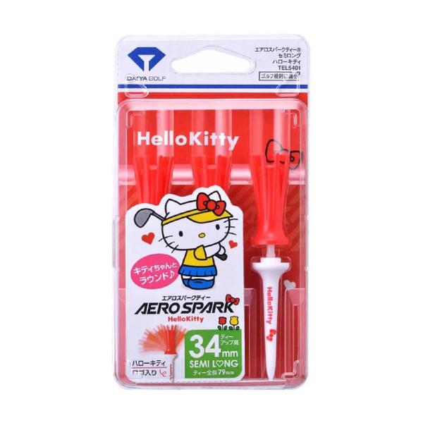 ダイヤゴルフ DAIYA GOLF エアロスパークティー セミロング ハローキティ