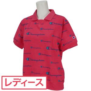 チャンピオンゴルフ Champion GOLF 鹿の子ガゼット半袖シャツ レディス｜gdoshop