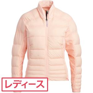 アディダス Adidas ポインテッドダウン 保温 ストレッチ長袖フルジップダウンジャケット