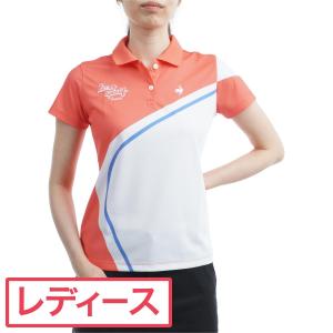 ルコックゴルフ Le coq sportif GOLF バイカラー半袖ポロシャツ