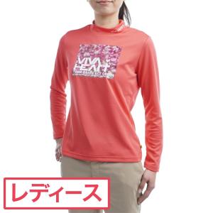 ビバハート VIVA HEART plantica テクスチャード ストレッチ モックネック長袖シャツ レディス