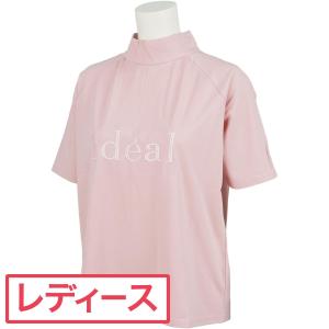 リエンダ rienda suelta メッセージ モックネック半袖Tシャツ レディス｜gdoshop