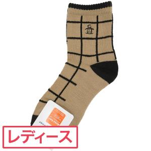 マンシングウェア Munsingwear ウインドペン柄 ミドルソックス レディス