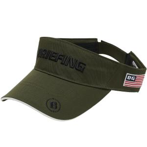 ブリーフィング BRIEFING サンバイザー ゴルフウェア メンズ