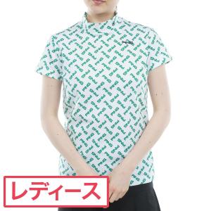 ピン PING GDO限定 ロゴプリント ハイネック半袖シャツ