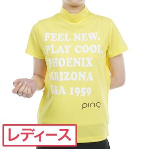 ピン PING グラフィックハイネック半袖シャツ レディス｜GDOゴルフショップ Yahoo!店