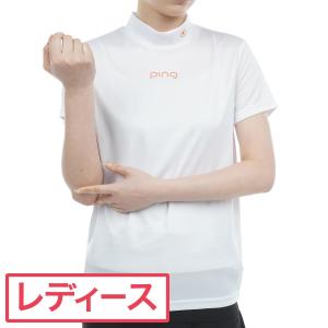 PING（ピン） （レディース）ゴルフウェア モックネック 半袖 エコ