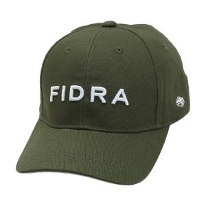 フィドラ FIDRA 3D刺繍ツイルキャップ