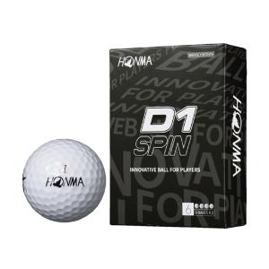 本間ゴルフ HONMA D1 SPIN ボール 半ダース｜gdoshop