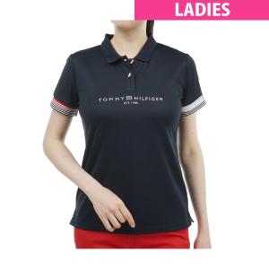 トミー ヒルフィガー ゴルフ TOMMY HILFIGER GOLF フロントロゴ 半袖ポロシャツ レディス