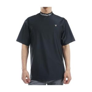 デヴァロー ゴルフ DEVEREUX GOLF バックプリントモックネック半袖Tシャツ｜gdoshop