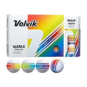 ボルビック Volvik VISTA3 PRISM 360 ボール｜gdoshop