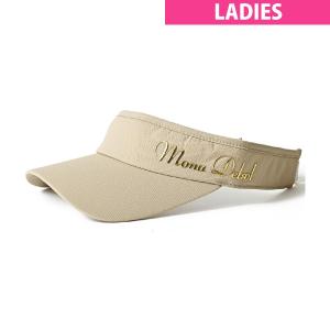 デルソルゴルフ DELSOL GOLF 立体ロゴサンバイザー レディス