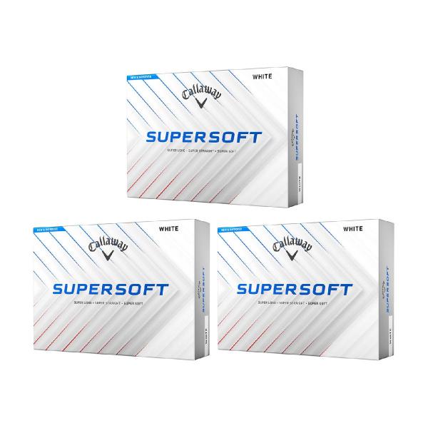 キャロウェイゴルフ SUPERSOFT スーパーソフト ボール 3ダースセット