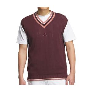 アディダス Adidas ビヨンド ザ コース ルーズフィット ニットベスト｜GDOゴルフショップ Yahoo!店