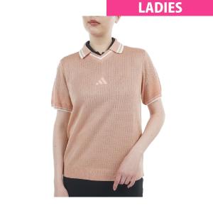 アディダス Adidas ビヨンド ザ コース ルーズ スキッパー ニットボックスシルエット 半袖ポロシャツ レディス｜GDOゴルフショップ Yahoo!店