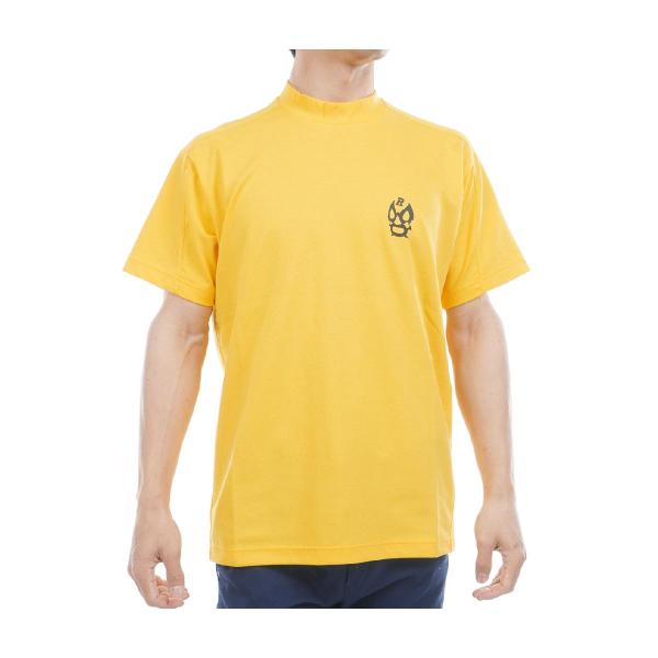 ラッセルノ Russeluno Golf STロゴ モックネック半袖シャツ