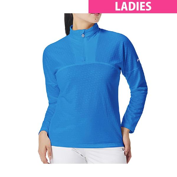 テーラーメイド Taylor Made ストレッチ フリースライニング ハーフジップ長袖シャツ ゴル...